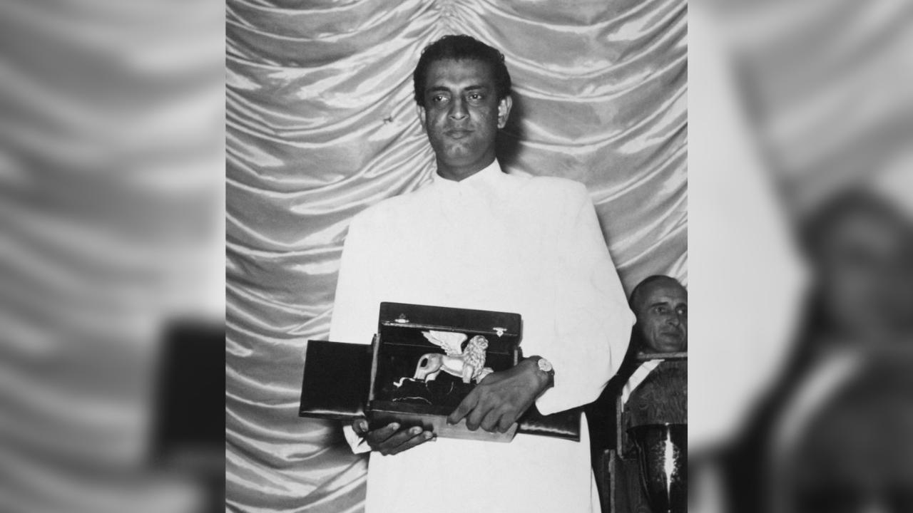 Satyajit Ray put Indian cinema on the map. Western audiences had not been witness to nuanced stories from the hinterland before. After ‘Pather Panchali’, his film ‘Aparajito’ won the Gold Lion award in Venice in 1957. Photo/AFP
Also Read: On his birth centenary, exploring Satyajit Ray beyond films