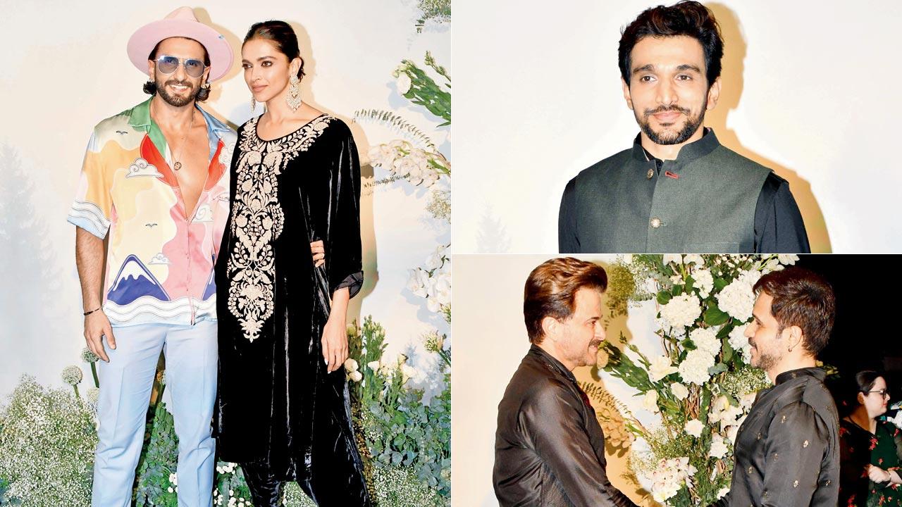 Choice ka mamla: Ranveer Singh with wife Deepika Padukone; Let’s collaborate: Anil Kapoor with Emraan Hashmi; In the big league: Pratik Gandhi