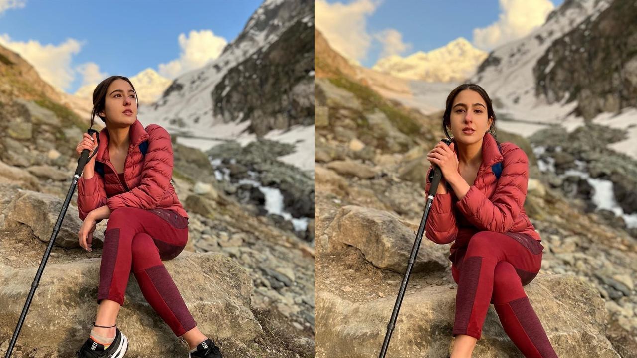 'Kashmir Ki Kali' Sara Ali Khan enjoys her trek in the mountains, shares gorgeous pictures