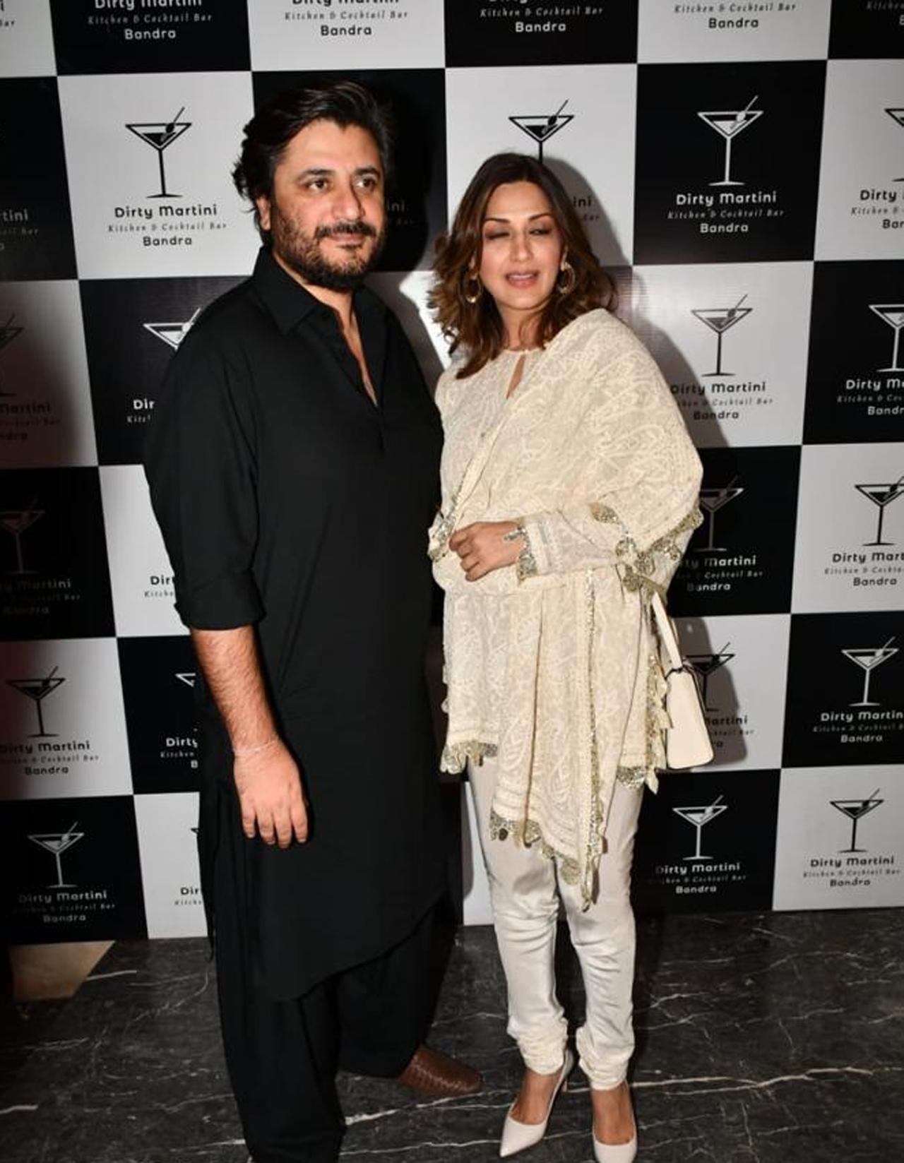 Couple Sonali Bendre, Goldie Behl were also clicked at the Eid bash. Actor Sonali Bendre, in January penned a heartfelt birthday wish for her husband and director Goldie Behl.Taking to Instagram, Sonali dropped an adorable picture with Goldie. 