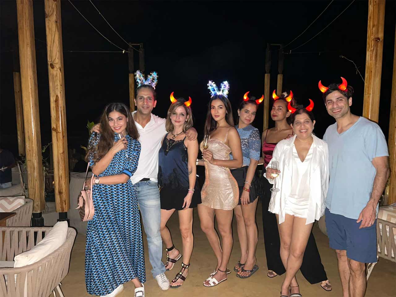Here's a look at some inside pictures from the Adipurush actress's birthday celebrations in Goa!
