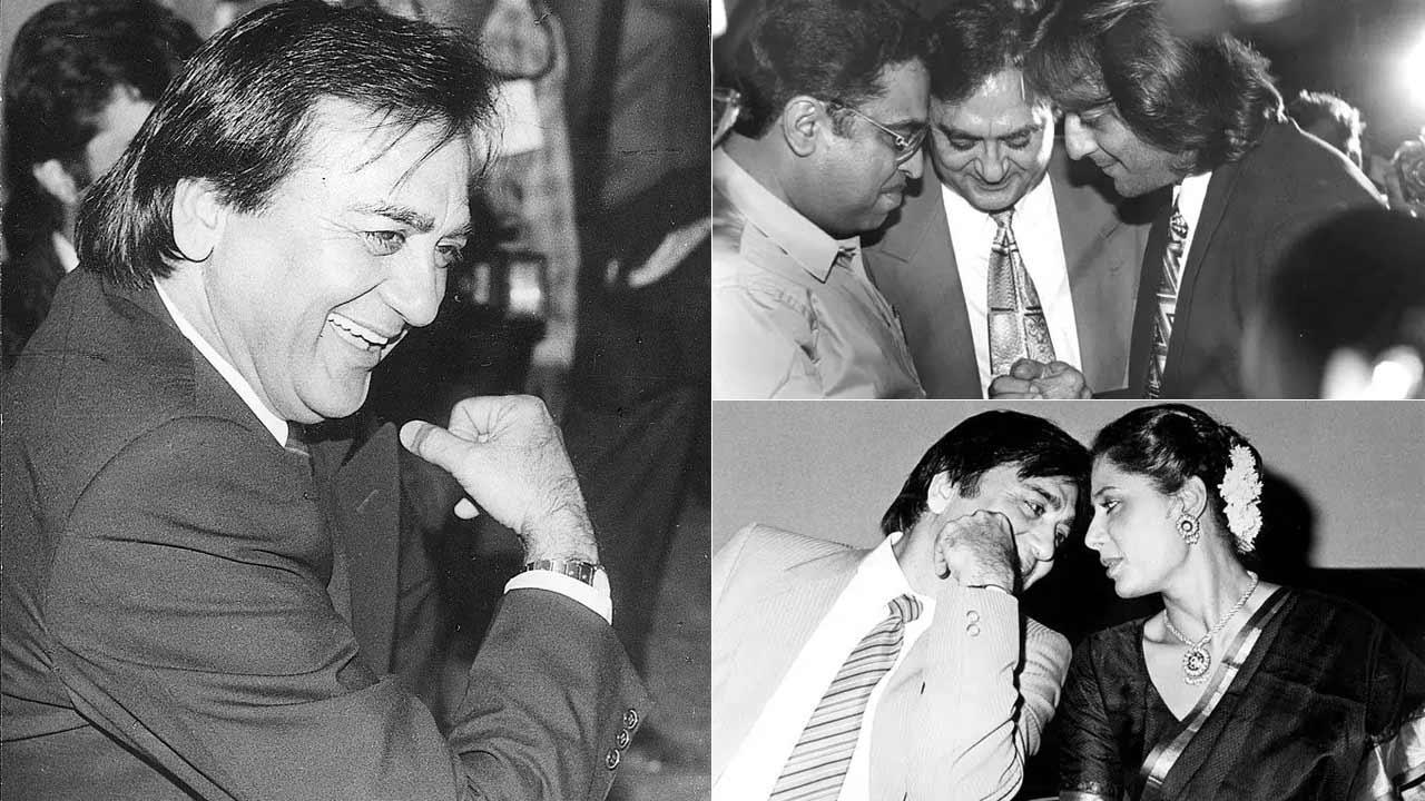 A collage of Sunil Dutt