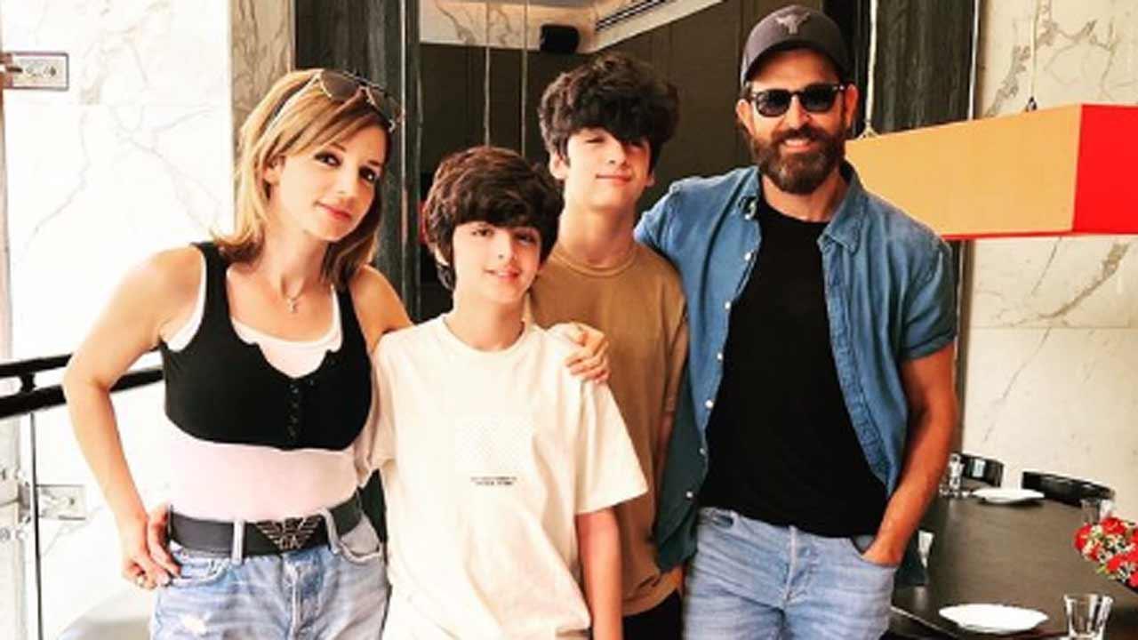 Sussanne Khan feels lucky to be son Hridaan's mom as he turns a year older