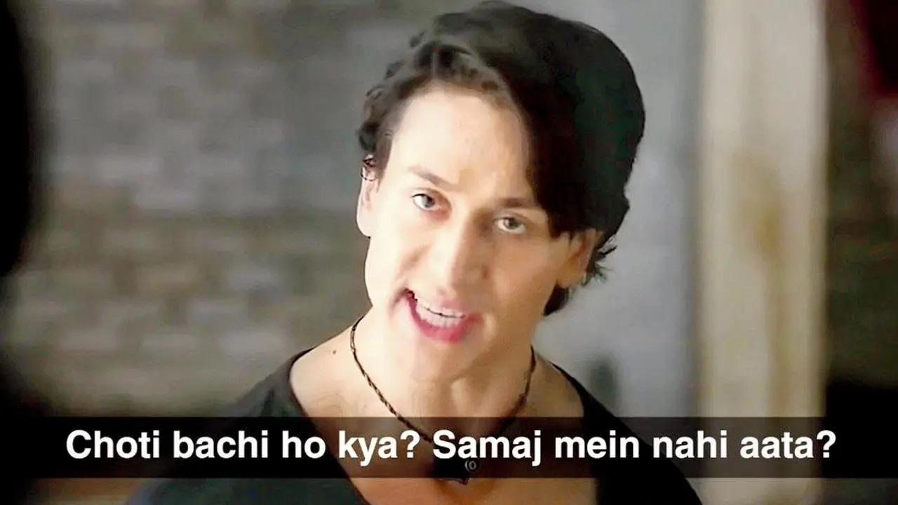 The Internet can be an amusing place, where you can never tell what catches netizens’ fancy. Over the past few days, social media has been abuzz with memes about “Chhoti bachchi ho kya?” The dialogue was originally used in Tiger Shroff’s debut film Heropanti (2014), but the good folks of the Internet have rediscovered it eight years on and are having a field day with it. The actor, whose Heropanti 2 hit the screens last week, is surprised that the dialogue has inspired a meme fest. Read full story here
