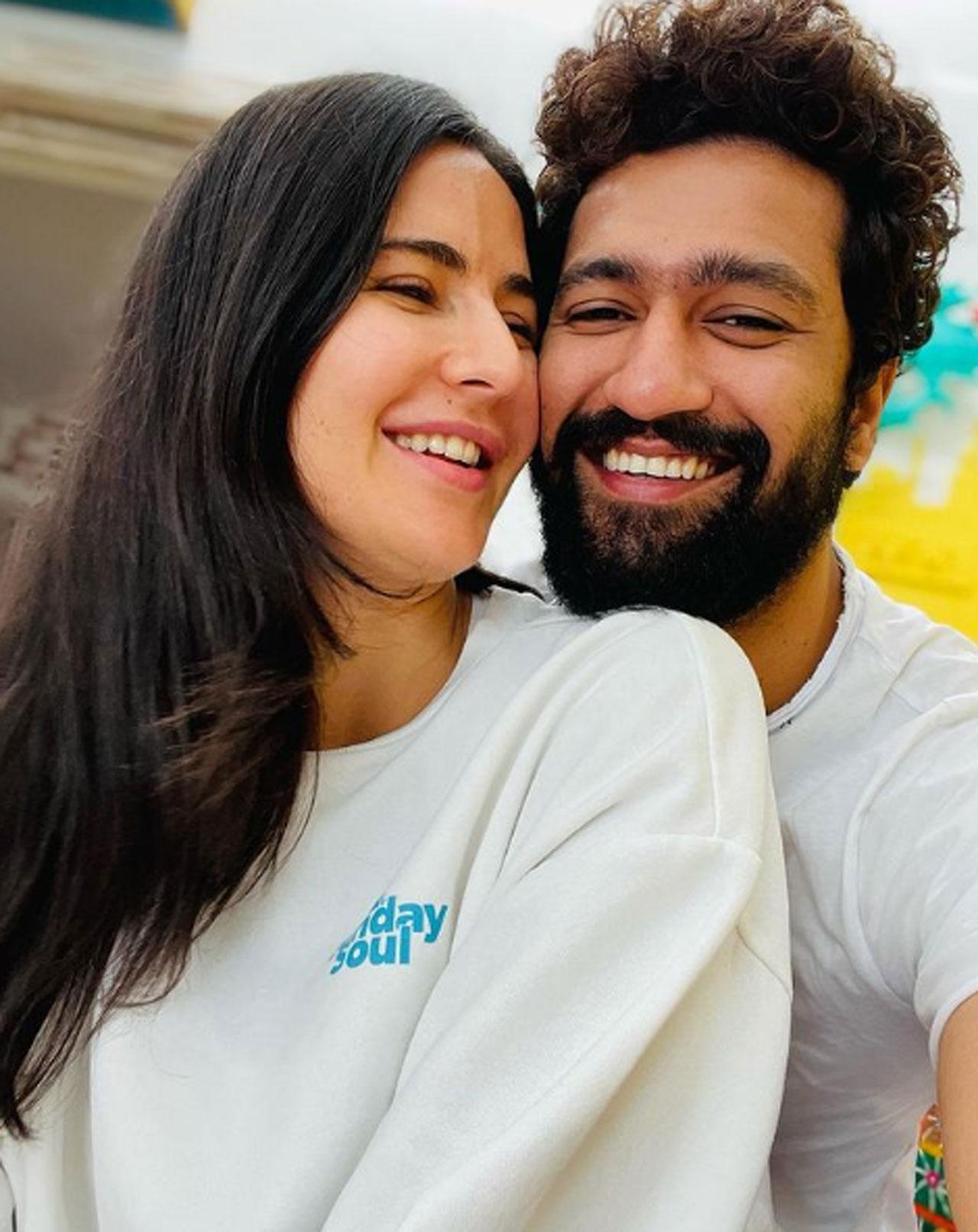 It was the Valentine's Day and the two clicked an adorable selfie and the actor wrote- 