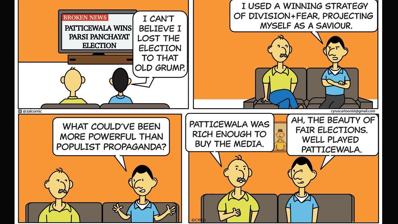 Sunday Cartoon: Cyrus Daruwala Presents - Zal