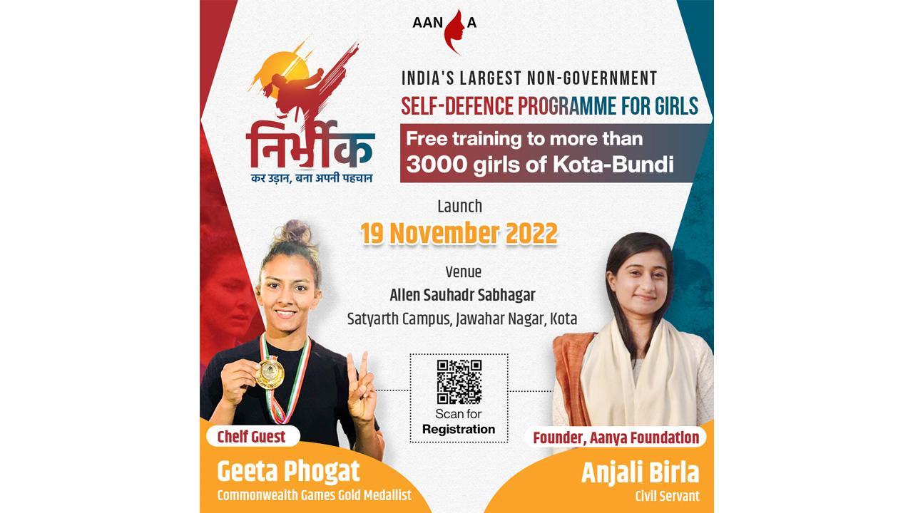 Geeta Phogat launches ‘Nirbhik’ program for self-defense of girls