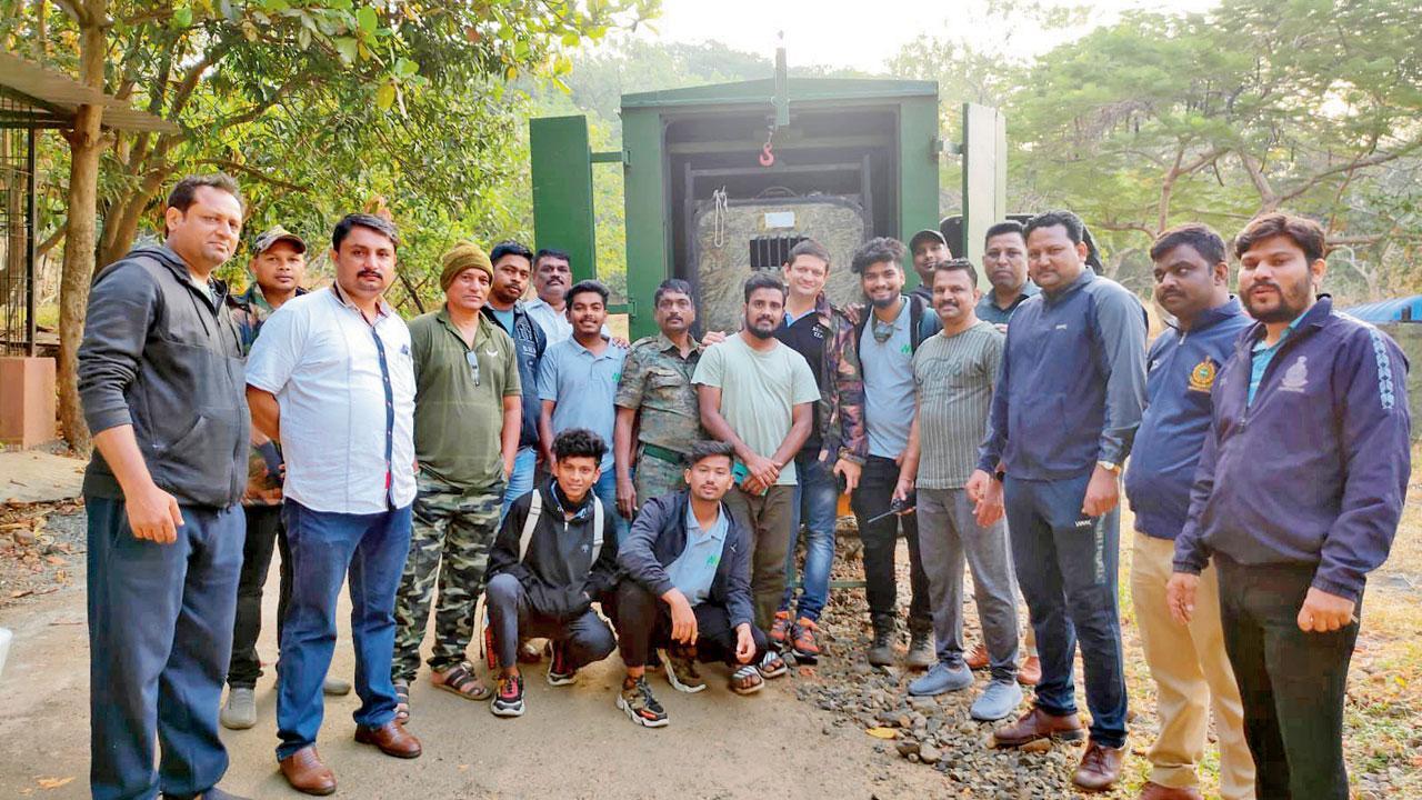 Leopard believed to be behind attacks at Aarey finally trapped