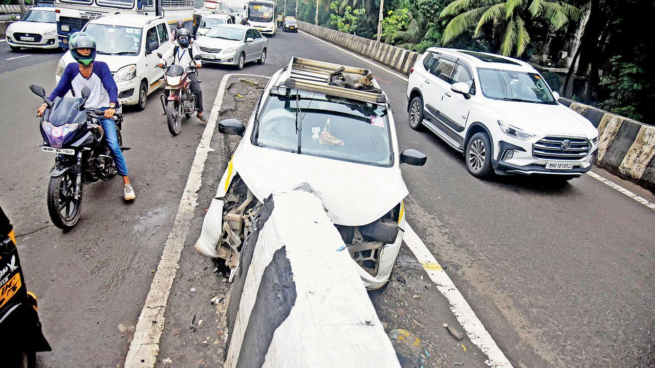 Pune pile-up fallout: 35 illegal structures along Navale bridge service roads razed