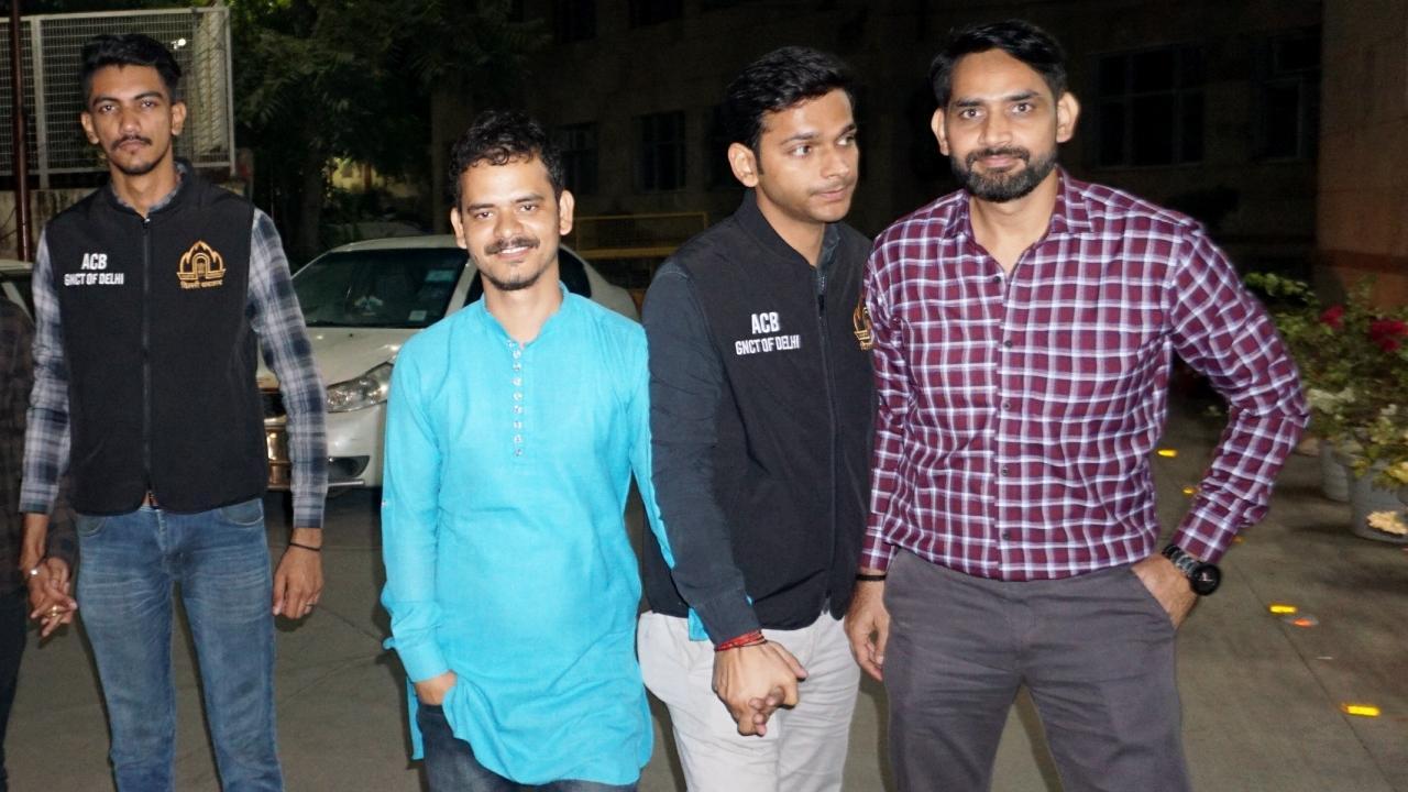 Poll ticket bribery case: AAP MLA Akhilesh Tripathi appears before ACB