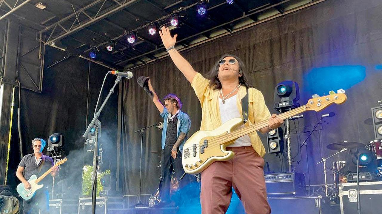 American Authors at a performance. Pic Courtesy/Instagram