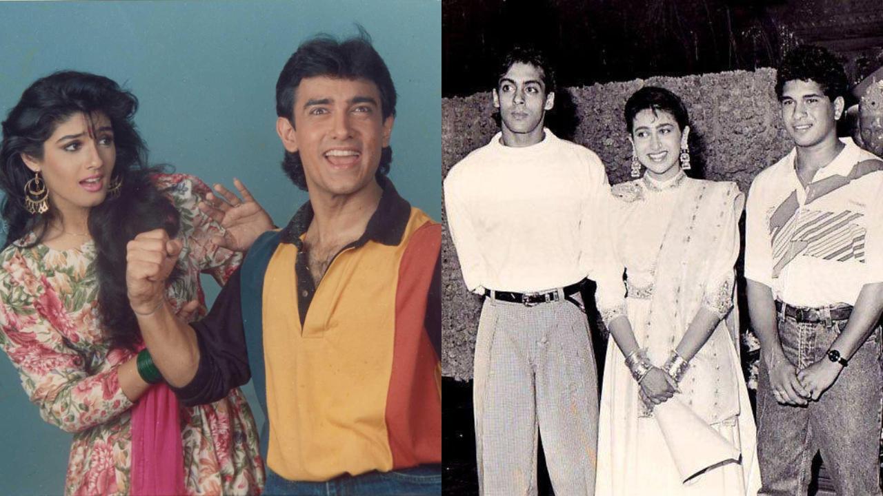 Viral Photos Of The Week: On the sets of 'Andaz Apna Apna' from 28 years ago