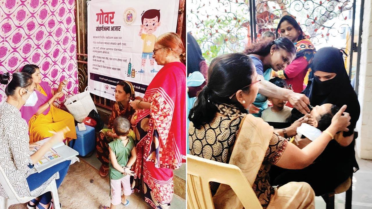Measles outbreak in Mumbai: BMC races to vaccinate kids in Govandi, Deonar