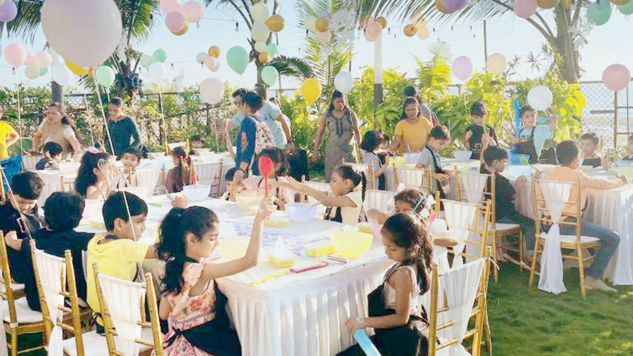 Chef Miera’s baking birthday parties in session