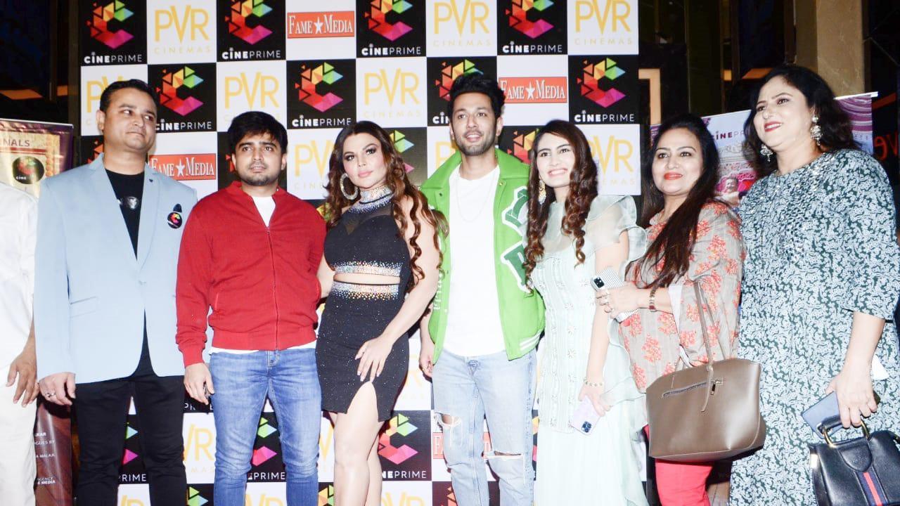 Cine Prime OTT's Founder Manish Sharma launches it's web series 'L... Lag  Gaye' Trailer Launch amidst presence of Bollywood celebs Rakhi Sawant, Adil  Khan