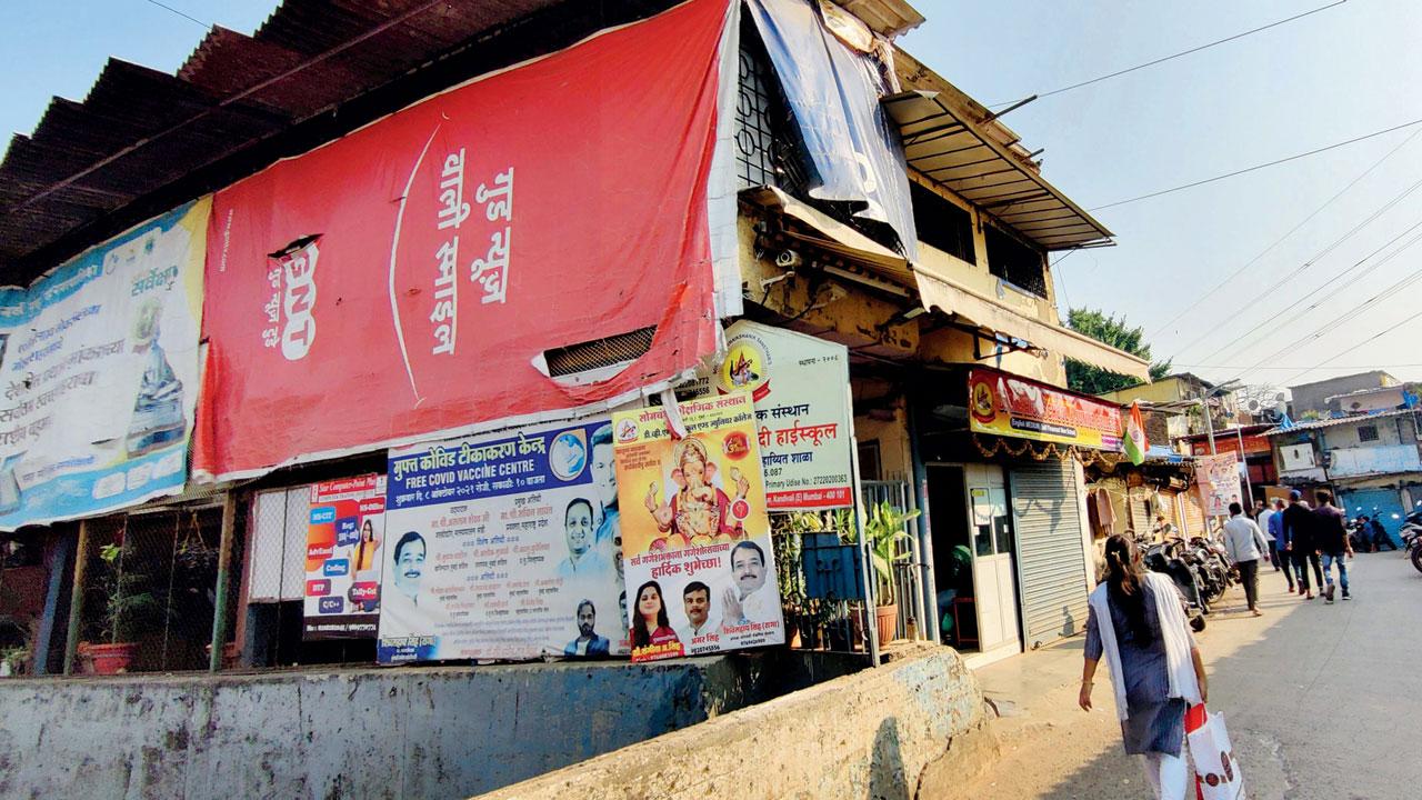 The registered address of Rao Junior College in Sion is the same as that of this eatery. Pic/Rajesh Gupta