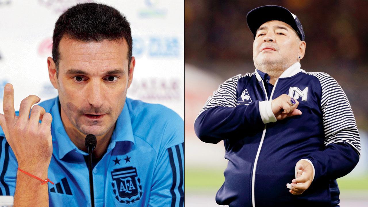 Lionel Scaloni: Hope to win and bring joy to Diego if he’s looking down at us