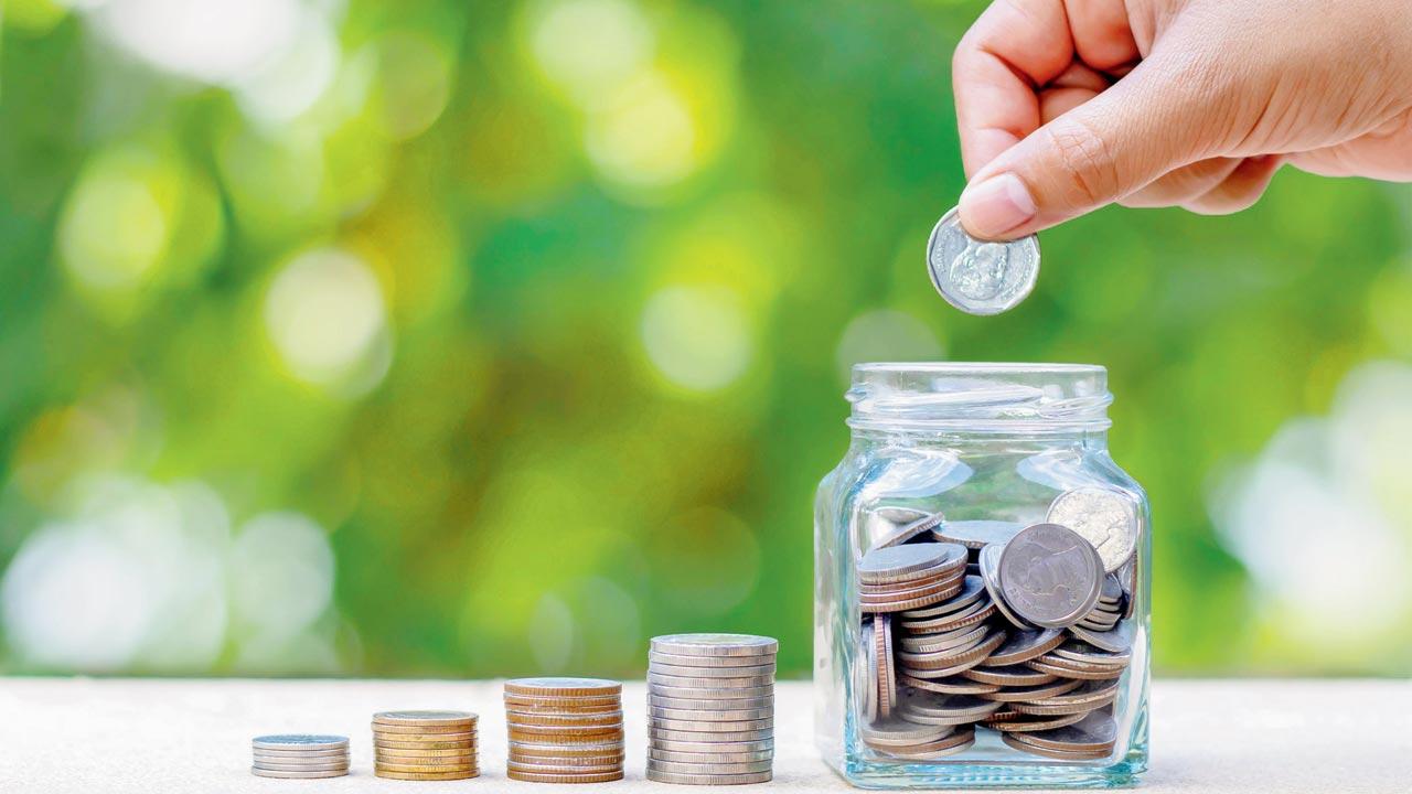 Set aside a portion of your earnings for a dry spell