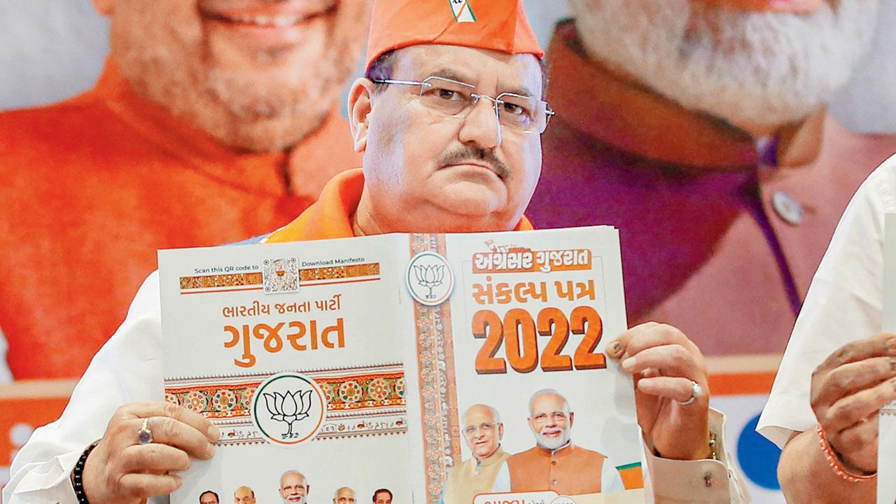 Gujarat polls: BJP manifesto promises Uniform Civil Code