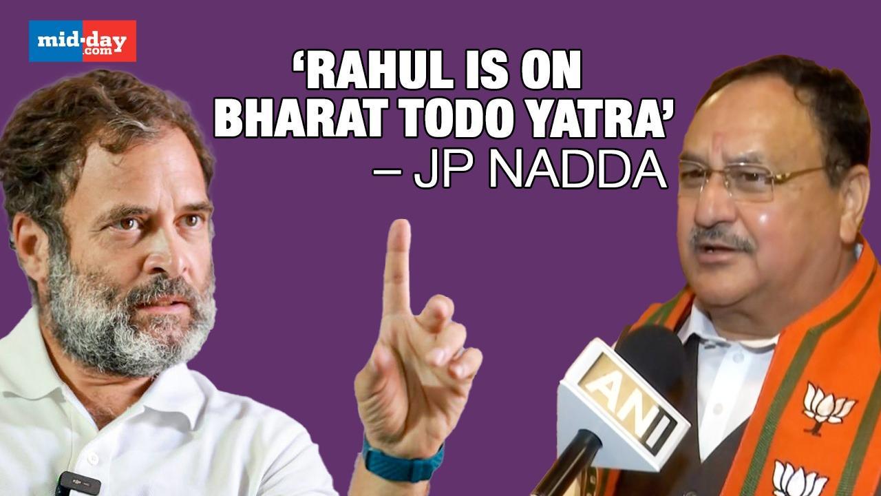 Rahul Gandhi is on a yatra to atone for the mistakes of his elders: JP Nadda