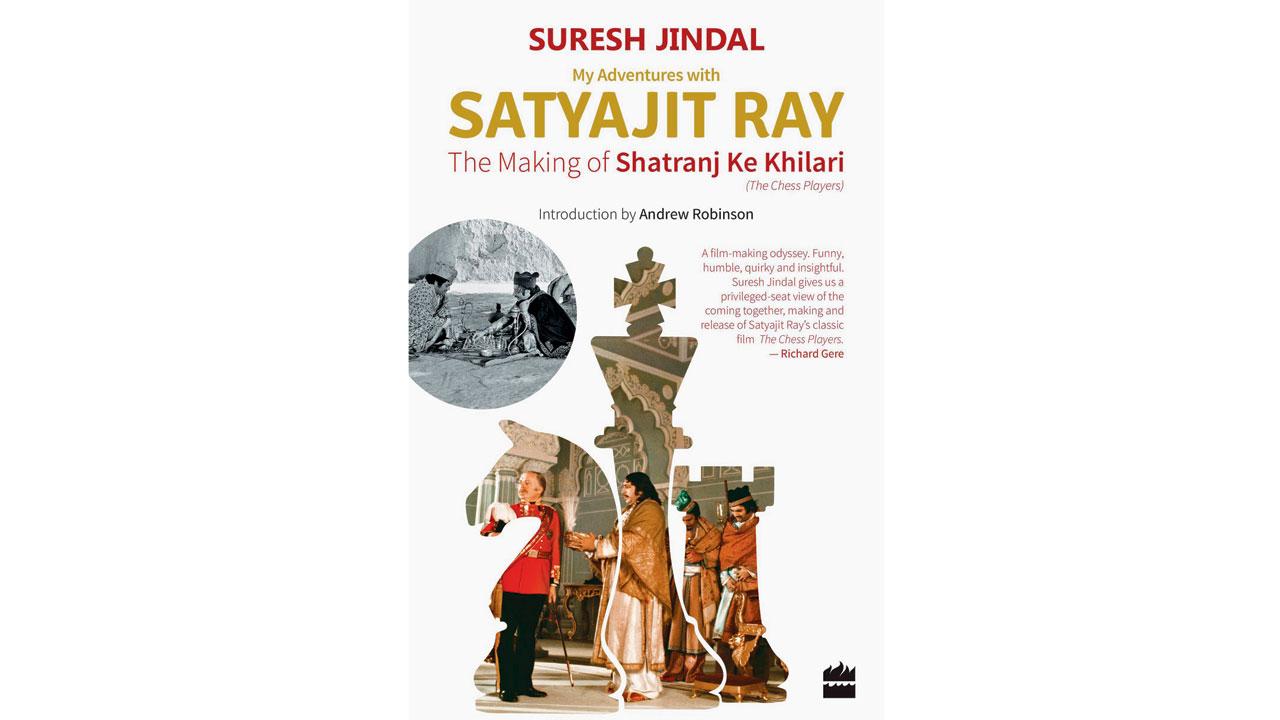 Cover of his book My Adventures with Satyajit Ray: The Making of Shatranj Ke Khilari