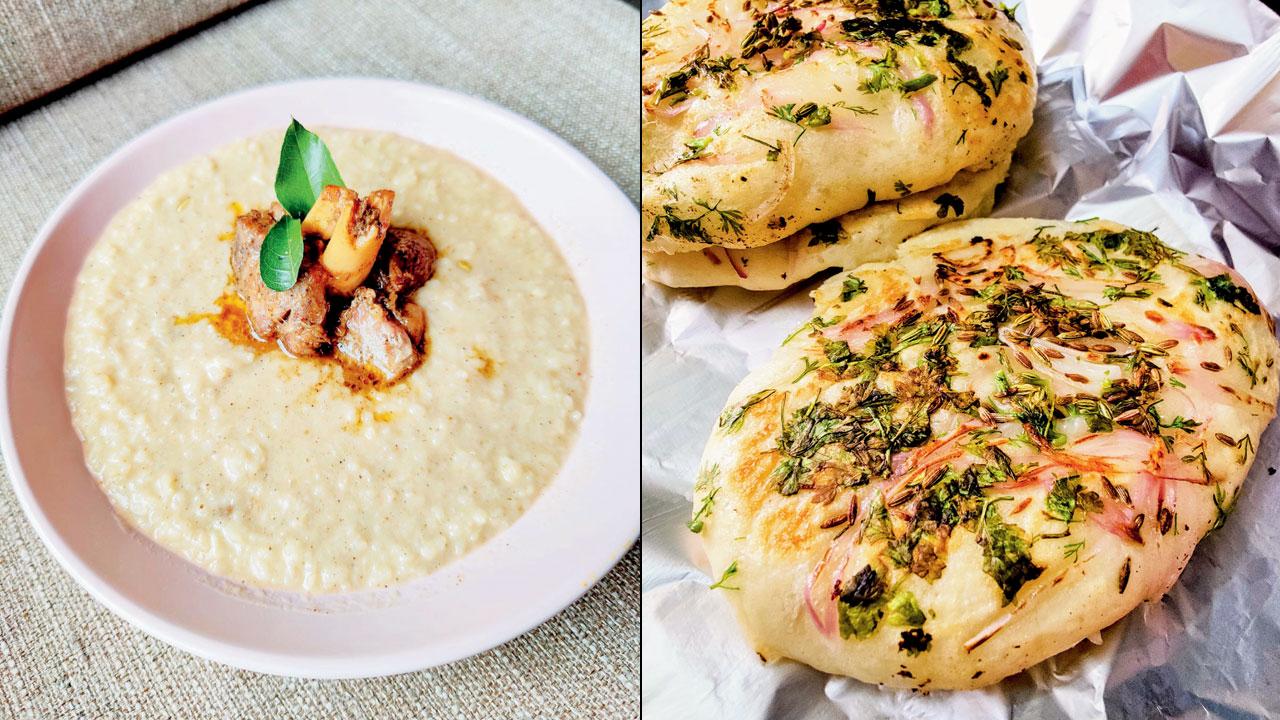 Khubz can be paired with madrouba