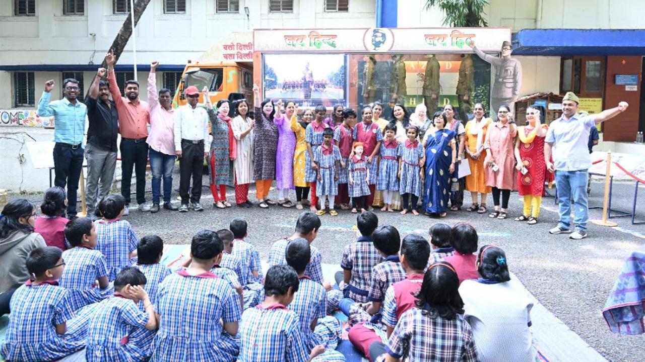 “Mai bhi Subhas” campaign reaches Pune, Ministry of Culture, Government of India, Supported National Celebration of 125th Birth Anniversary of Netaji Subhas Chandra Bose