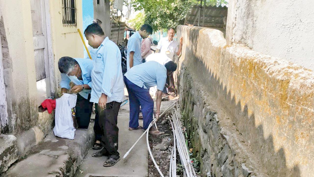 NMMC officials found unauthorised connections mainly in gaothans and slums