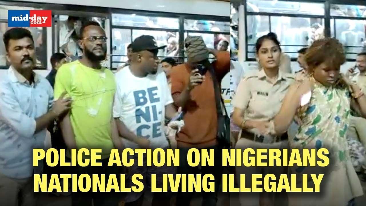 Mumbai: Police Action on Nigerian Living Illegally In Nalasopara; 5 Arrested