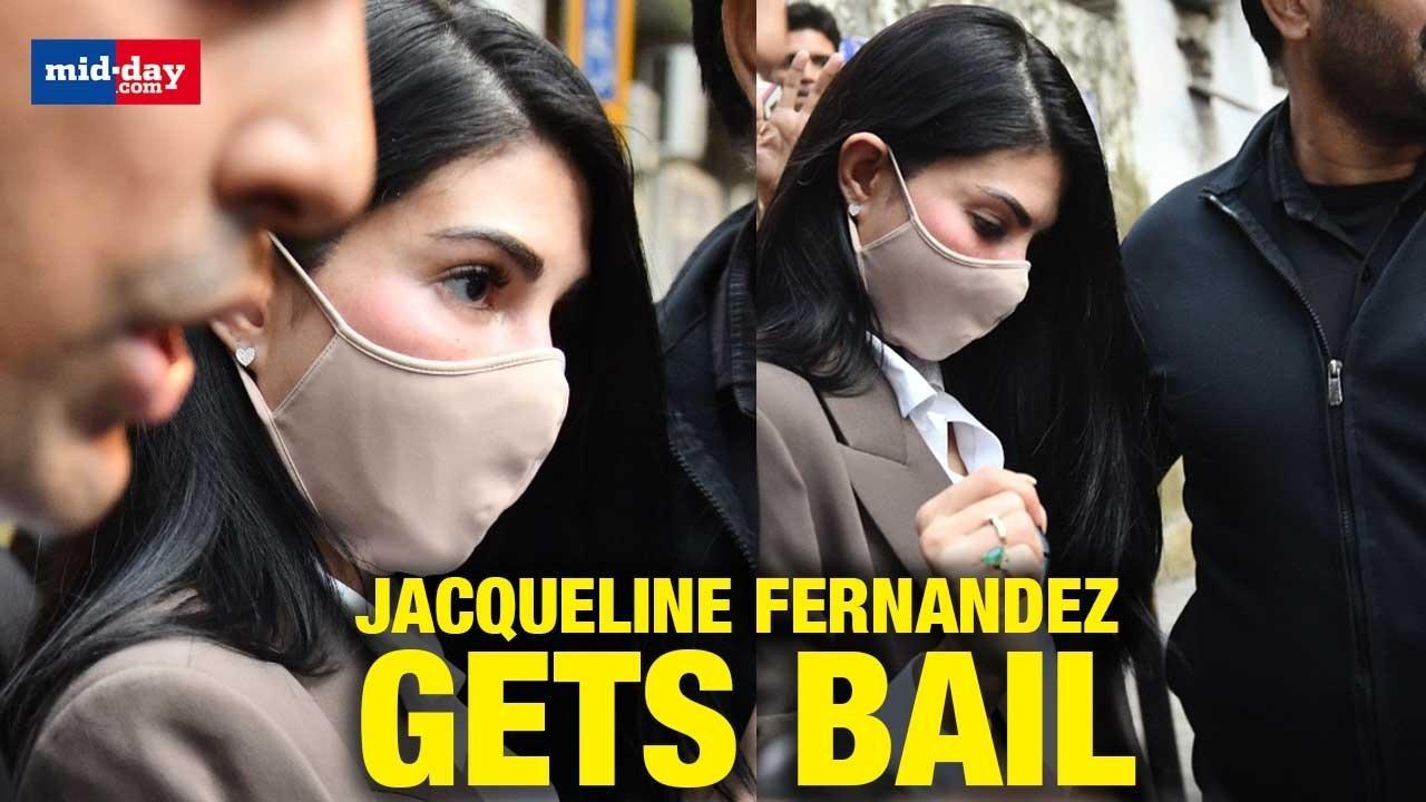 Jacqueline Fernandez Gets Bail In Money Laundering Case At Delhi Court