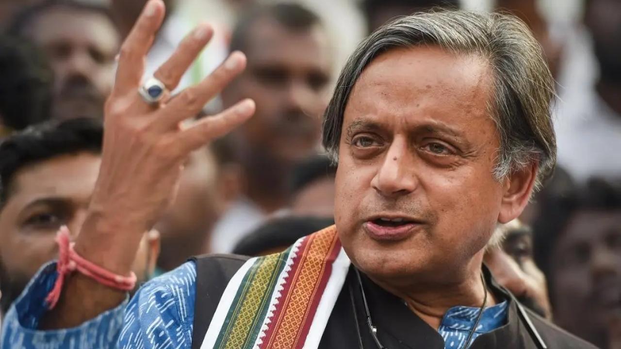 Dr Ambedkar was India's 'first male feminist', says Shashi Tharoor