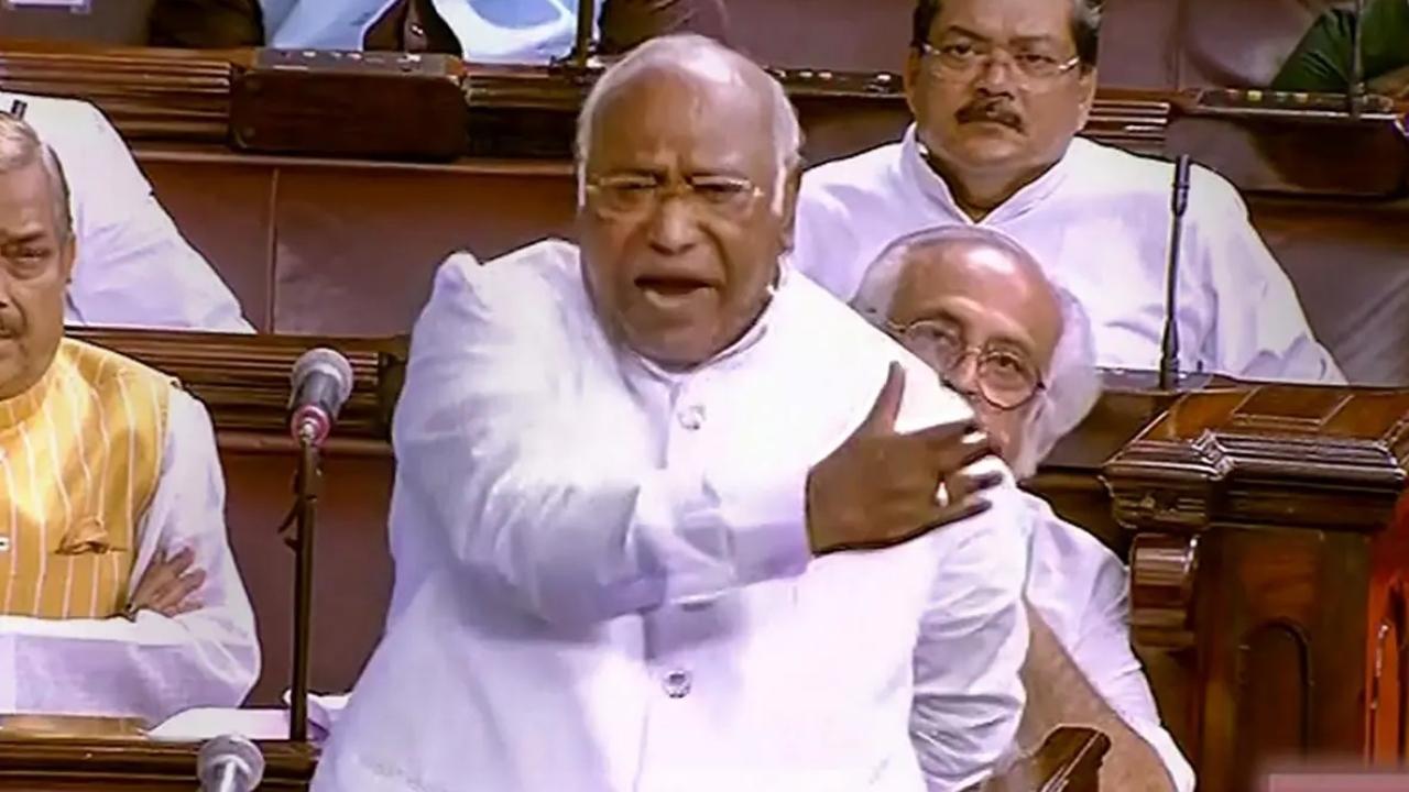 Congress prez Kharge hits out at Modi govt for stopping scholarships for minority students