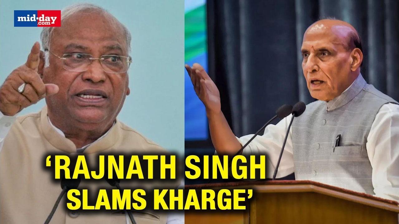 Rajnath Singh Slammed Congress Over Their President Kharge’s Remark On ‘Ravana’