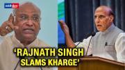 Union Minister Rajnath Singh Slammed Congress Over Their President Kharge’s Remark On ‘Ravana’
