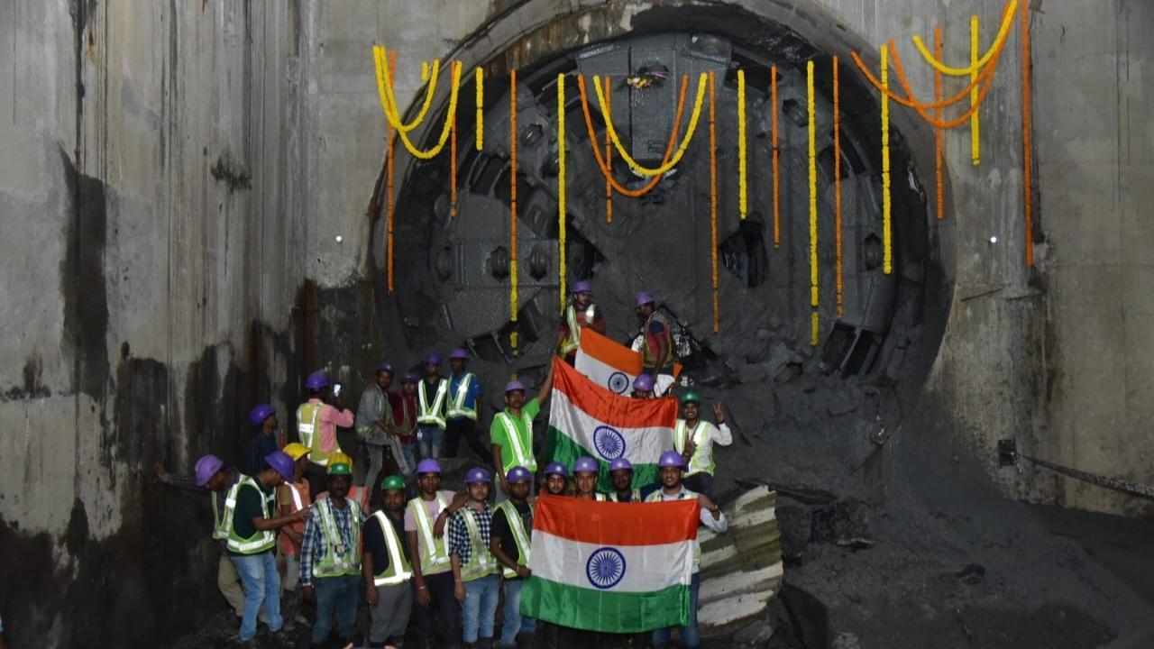 Mumbai: MMRC completes 100 per cent tunnelling of Metro line-3
