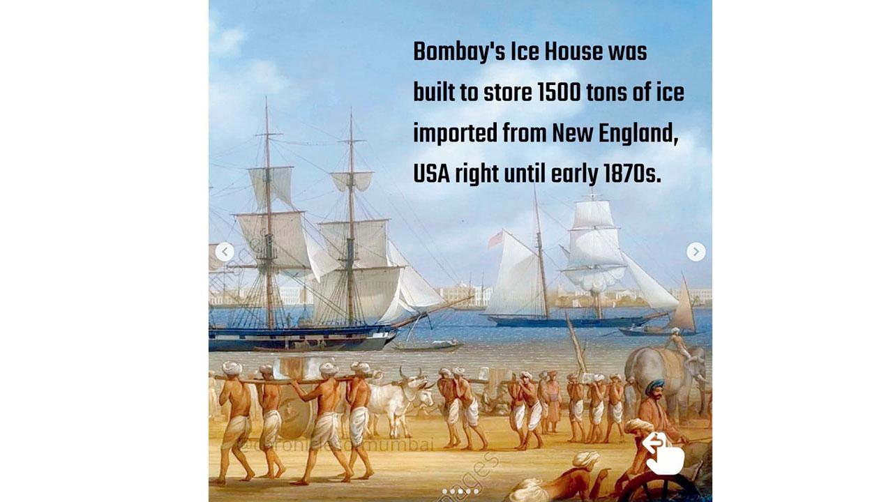 Follow this Instagram account to learn about Mumbai's glorious past