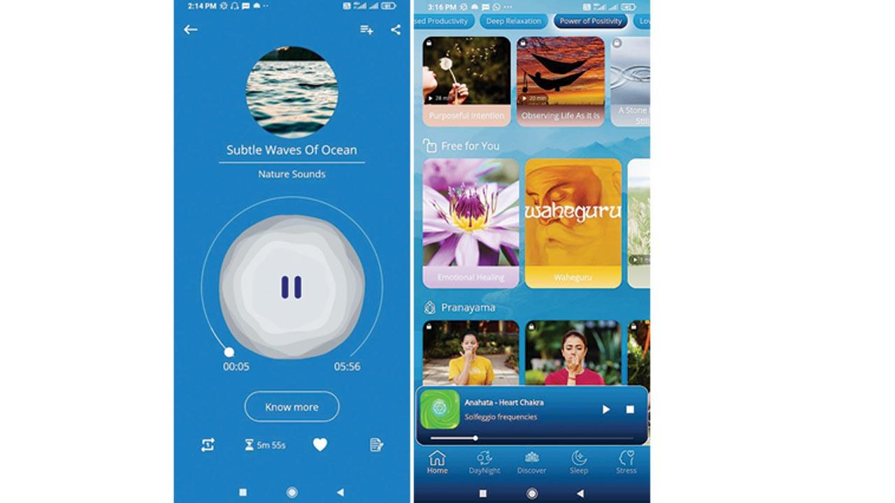 The different features of the Nispand app