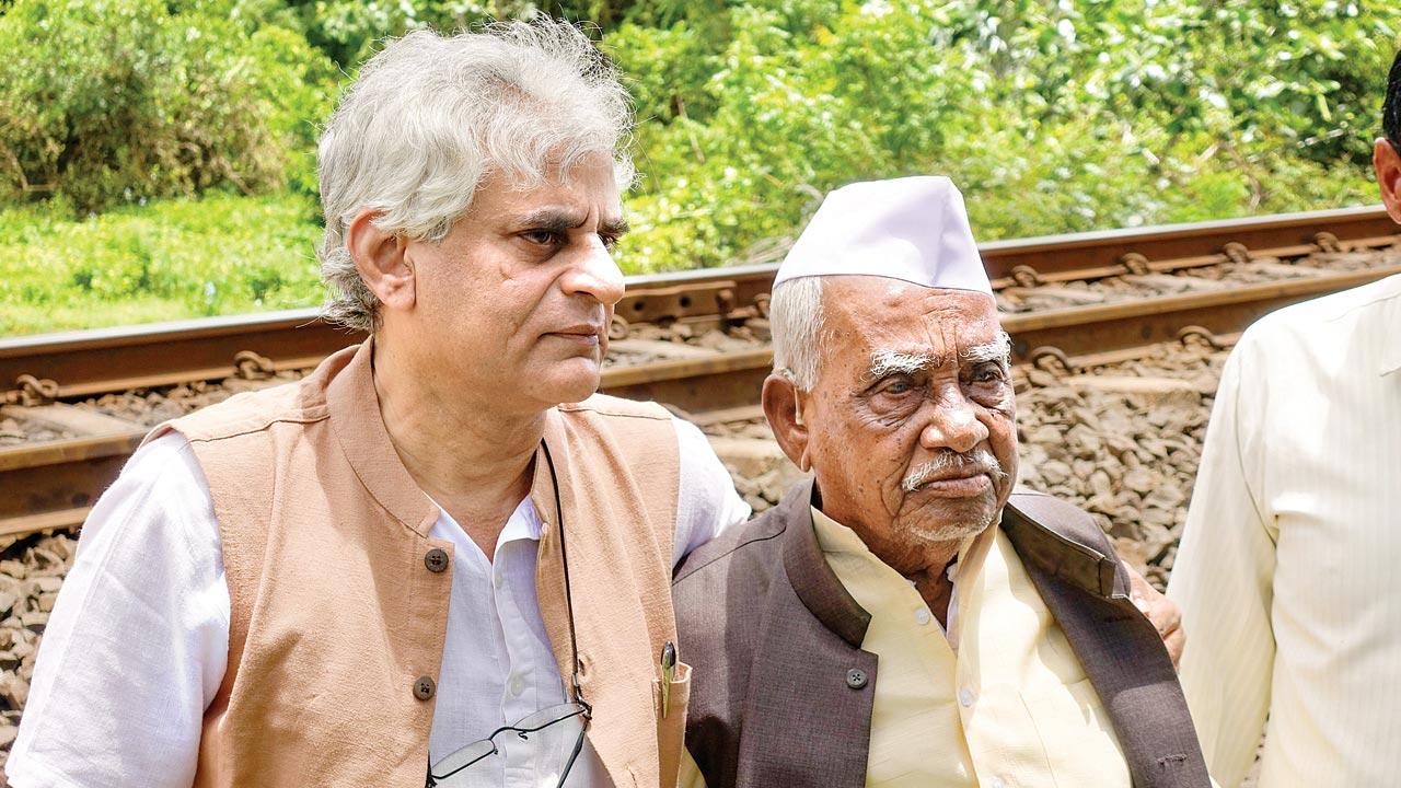 `Captain Bhau` Ramchandra Sripati Lad from Sangli seen in a photo taken in 1942-43