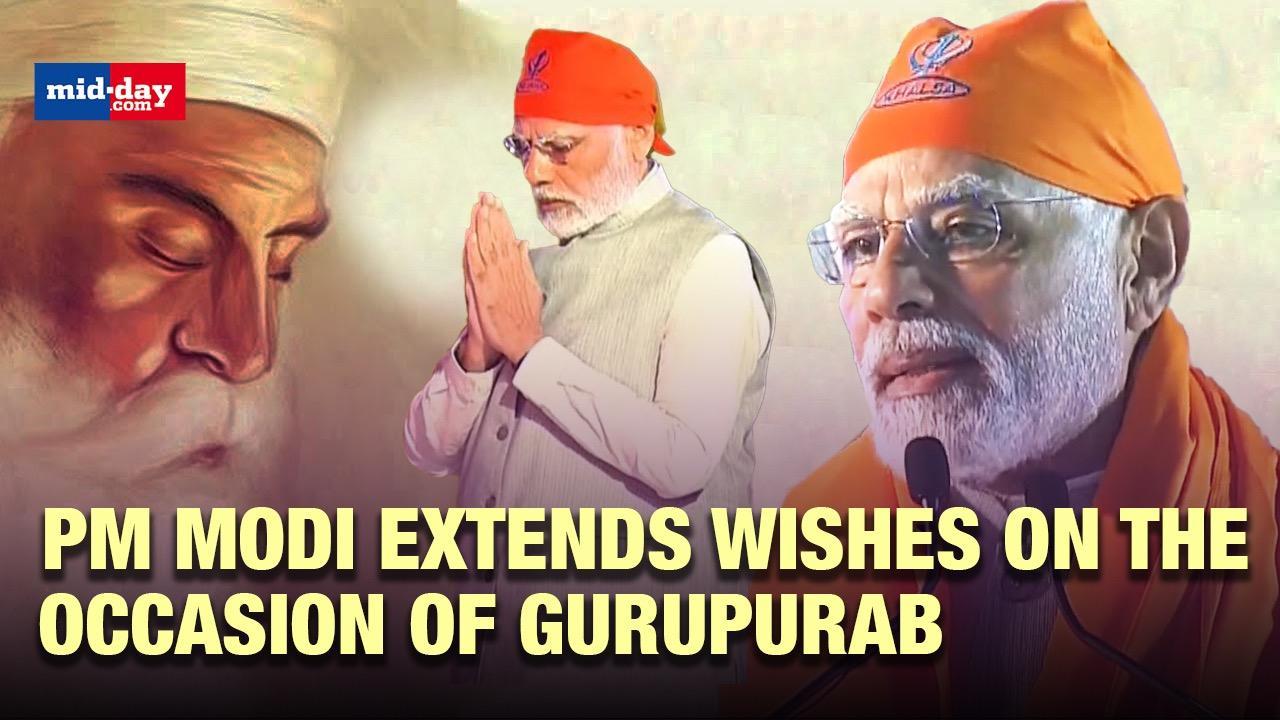 PM Modi Offers Prayers On Eve Of Guru Nanak Jayanti