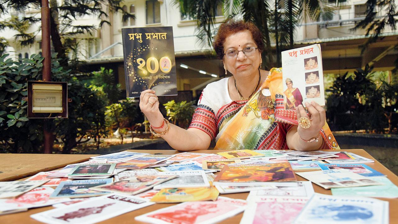 Dr Anita Rane-Kothare has been on the editorial team of Prabhu Prabhat since 1990. PIC/SAMEER MARKANDE
