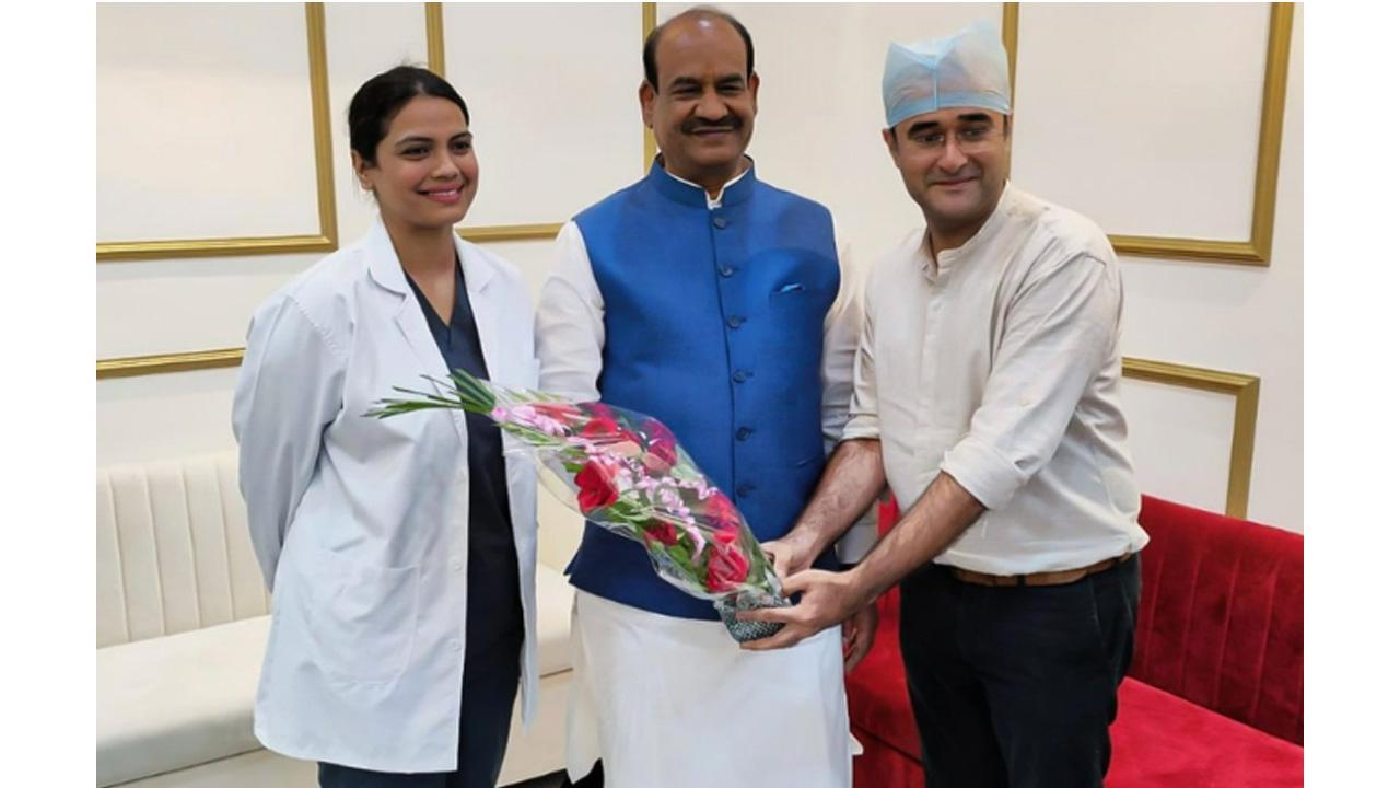 Lok Sabha Speaker Shri Om Birla Visits Purple Heron Hospitals, India’s Most Advanced Healthcare Center