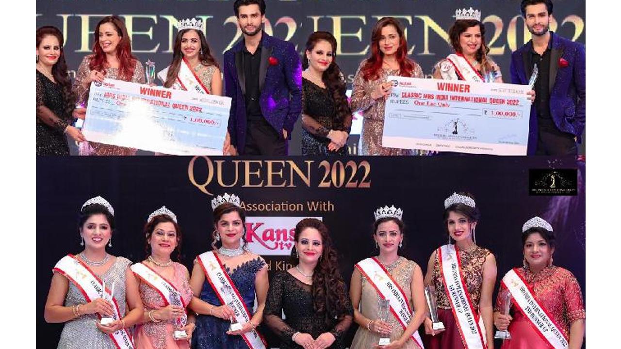 Mrs India International Queen 2022 won by remarkable women that prove true to be 