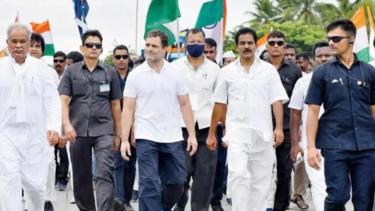 Maharashtra: Rahul Gandhi-led 'Bharat Jodo Yatra' to arrive in Nanded on Monday night