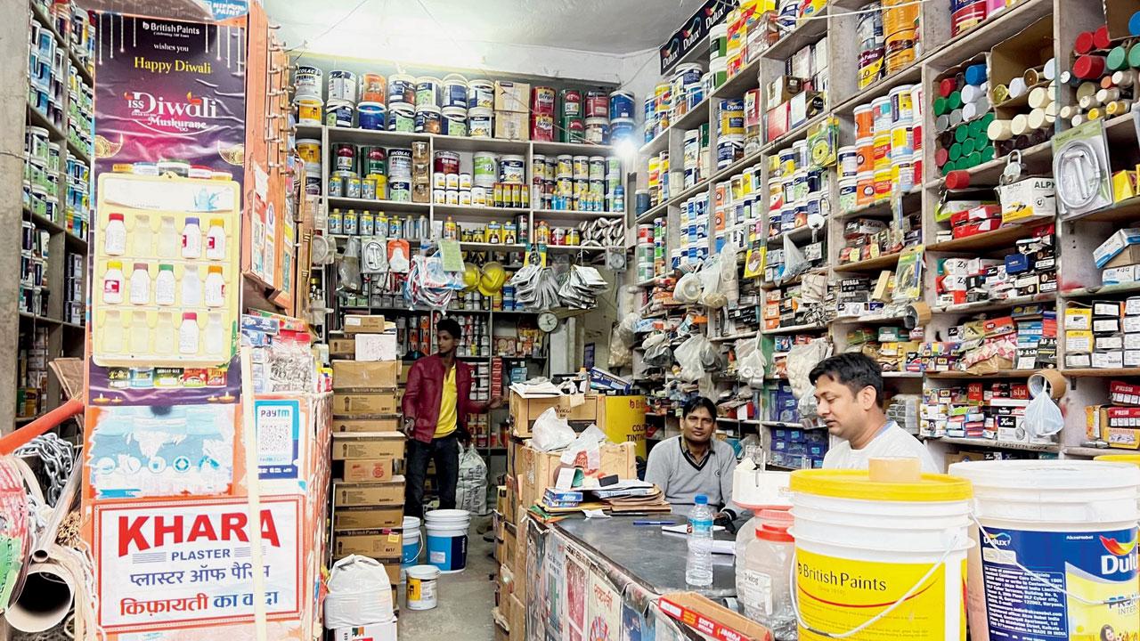 Rajan Bansal, owner of the hardware store. Pics/Faizan Khan