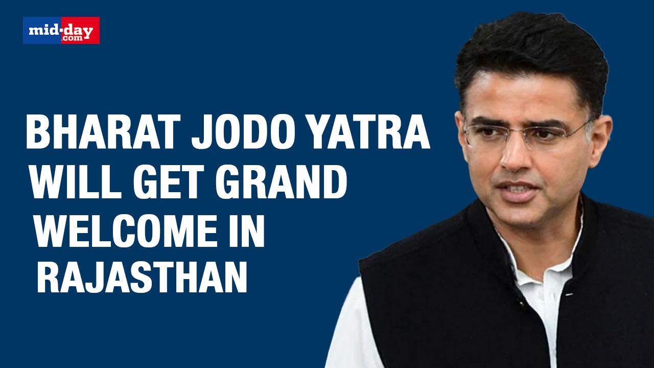 'Rajasthan Will Give Grand Welcome To Bharat Jodo Yatra': Sachin Pilot