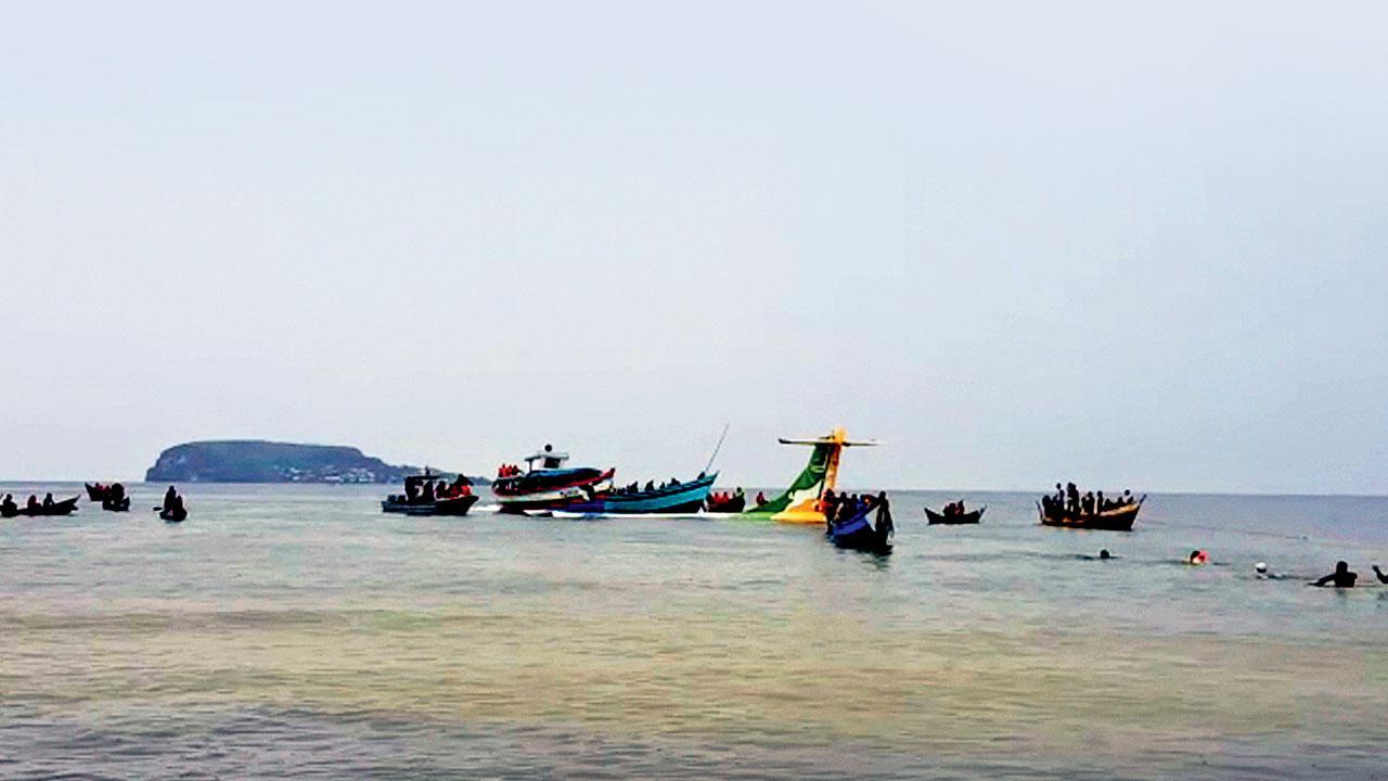 Passenger plane crashes into Lake Victoria