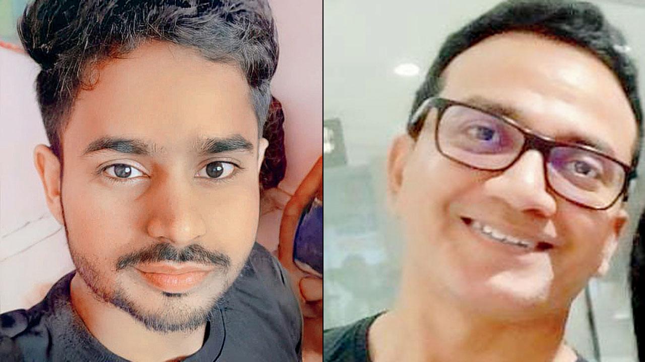 (left) Rohit Pandit, the auto driver, had come to Mumbai to earn a living, Jinoy Molakpalli, his passenger, was on the way home from work