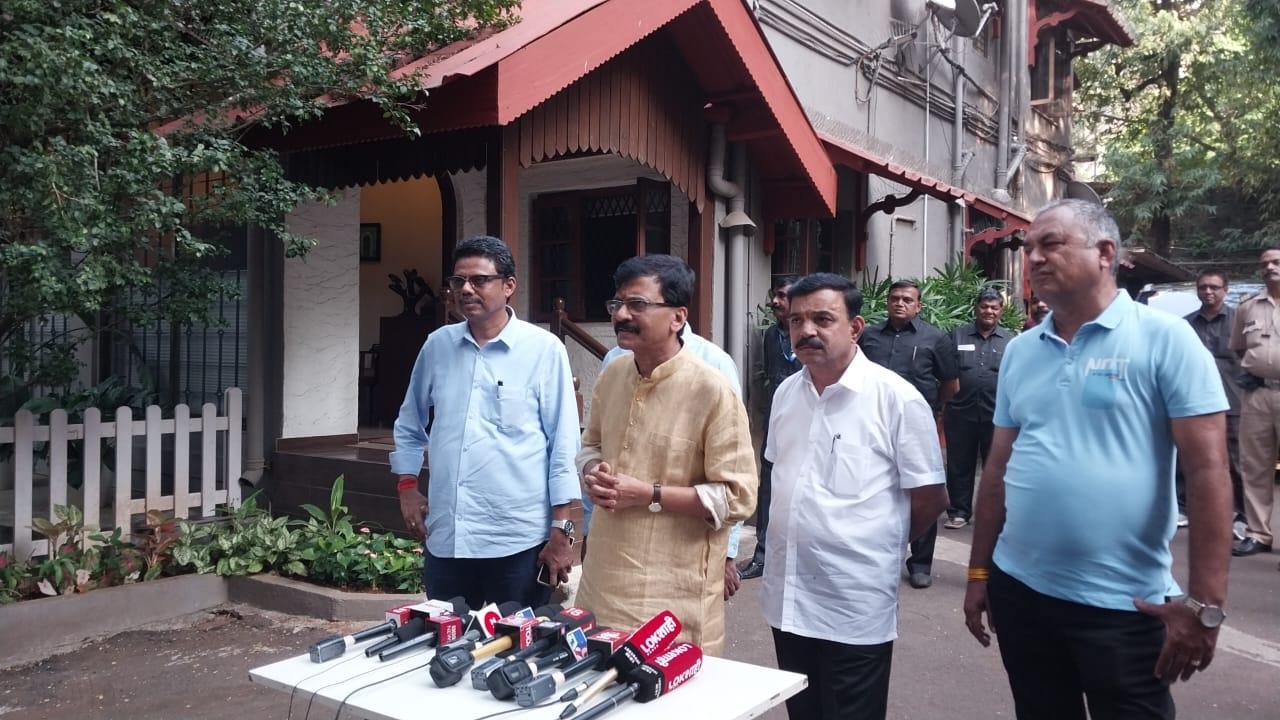 Mumbai: Sanjay Raut meets Sharad Pawar, says Bharat Jodo Yatra is movement for uniting country