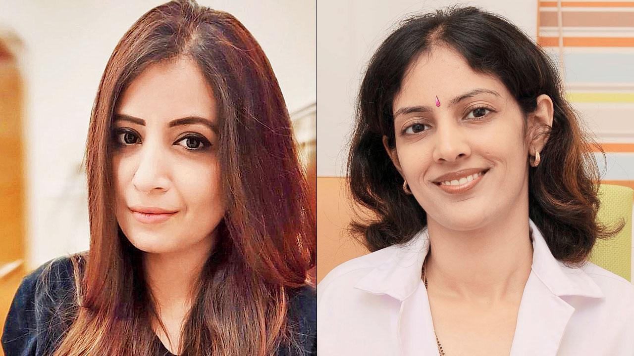 (From left) Dr Shareefa Chause and Dr Rinky Kapoor