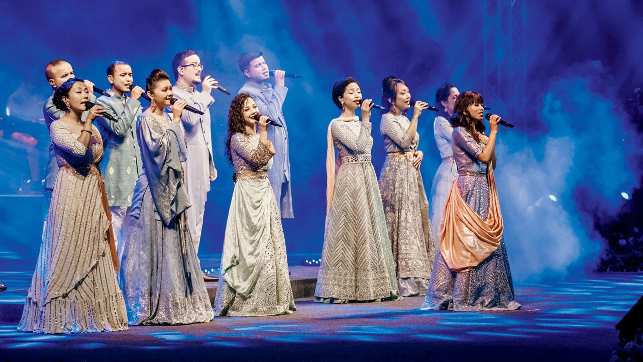 The Shillong Chamber Choir in performance